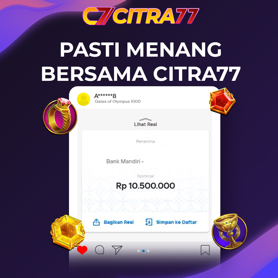 CITRA77 JACKPOT PRAGMATICPLAY WIN Rp. 10.500.000,- LUNAS